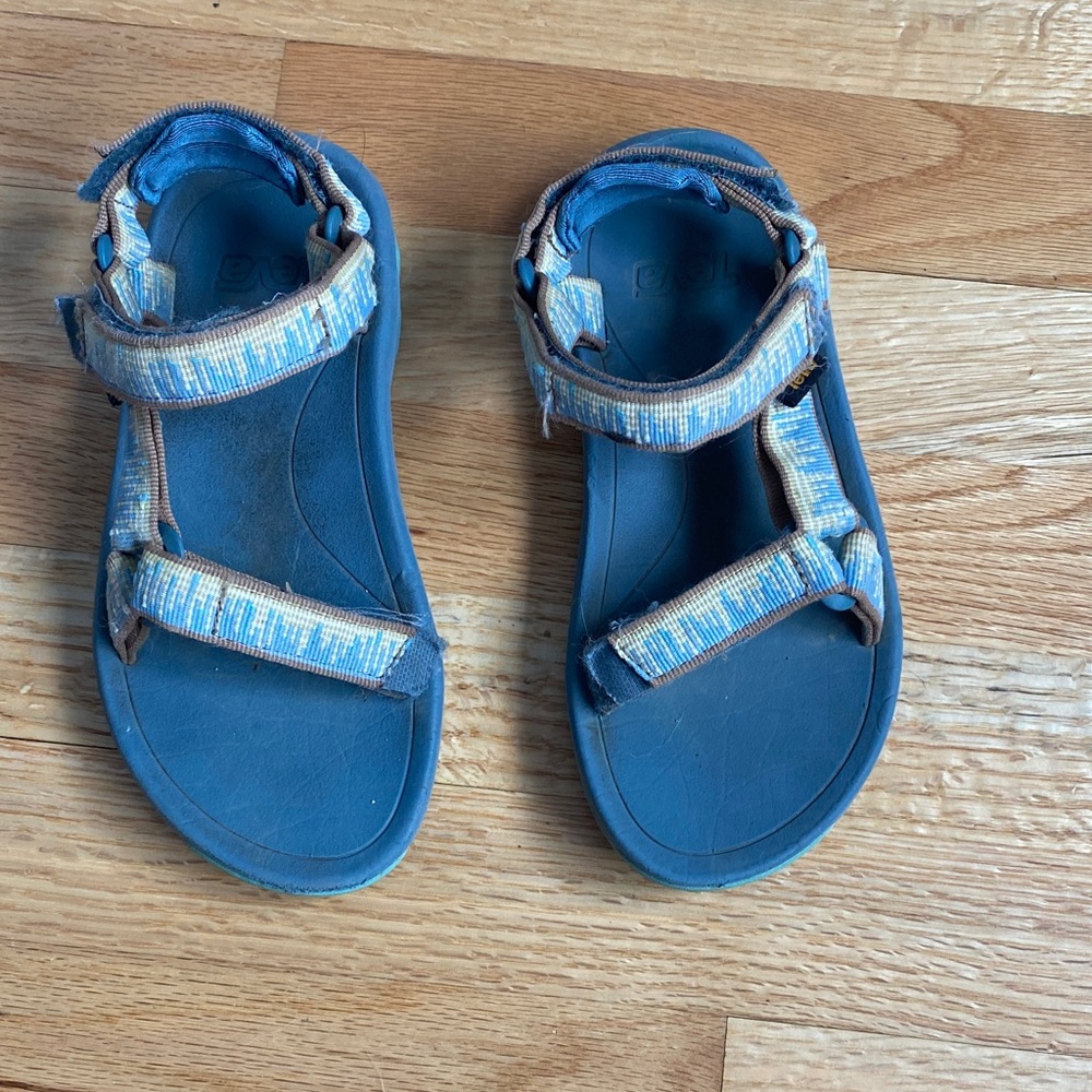 Kids Teva Blue Sandals